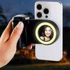 Magnetisch Selfie Ringlicht Telefoon Camera Grip Handvat Stabilisator Houder Standaard LED Invullicht voor Magsafe IPhone 17 16 Pro Opnemen