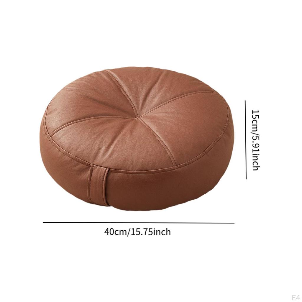 Pernă circulară de podea pentru așezarea acasă și relaxare