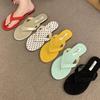 Fashion Summer Flip Flop Slippers Fashion Women's Narrow Band Flat Shoes Ladies Casual Outdoor Beach Slides Sandalias