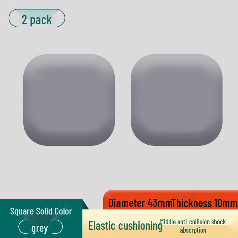 Door Stopper: Punch-Free Silicone Magnet for Bathroom with Anti-Collision Pad