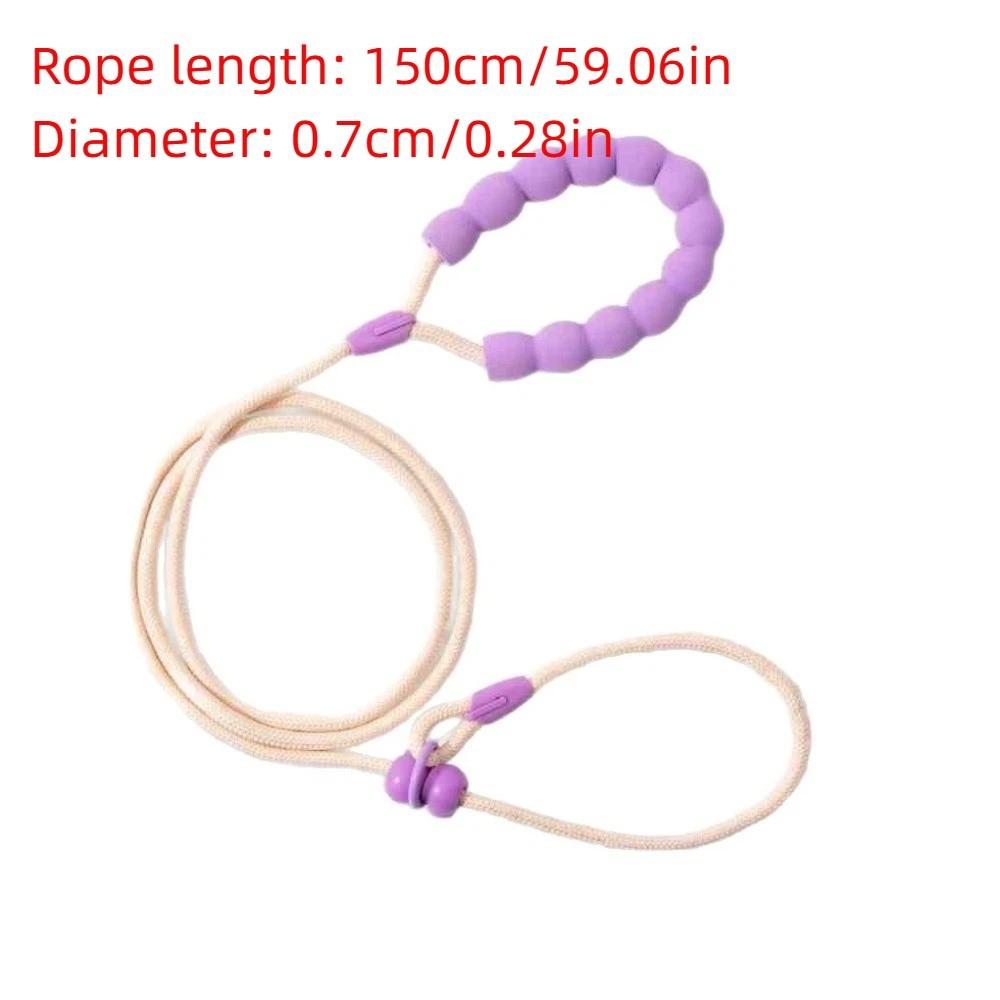 150cm Dog Leash Cloud Foam Cotton Handle Hands Free Walking Leash Cross Body Wearable Adjustable P Chain Collar Pet Training
