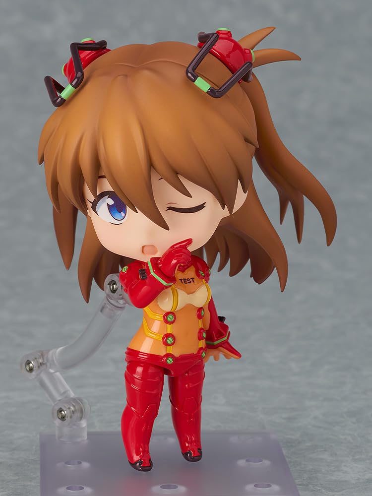 Nendoroid Evangelion: 2.0 Asuka Langley Shikinami Test Suit Ver. Non-Scale Painted Action Figure