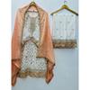 Heavy Faux Georgette Paksiatni Salwar Kameez Indian Party Wear  Palazzo Suit