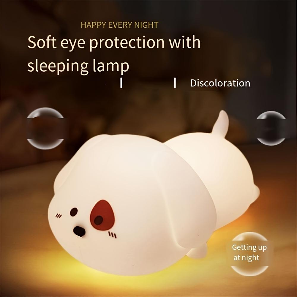 [Creative Silicone Night Light] Silicone Cartoon Creative Night Light | Bedroom Bedside Sleep Light