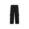 Simple Comfortable Versatile Solid Color Mid Waist Fashion Casual Pants Men Bottoms AKXV467-1