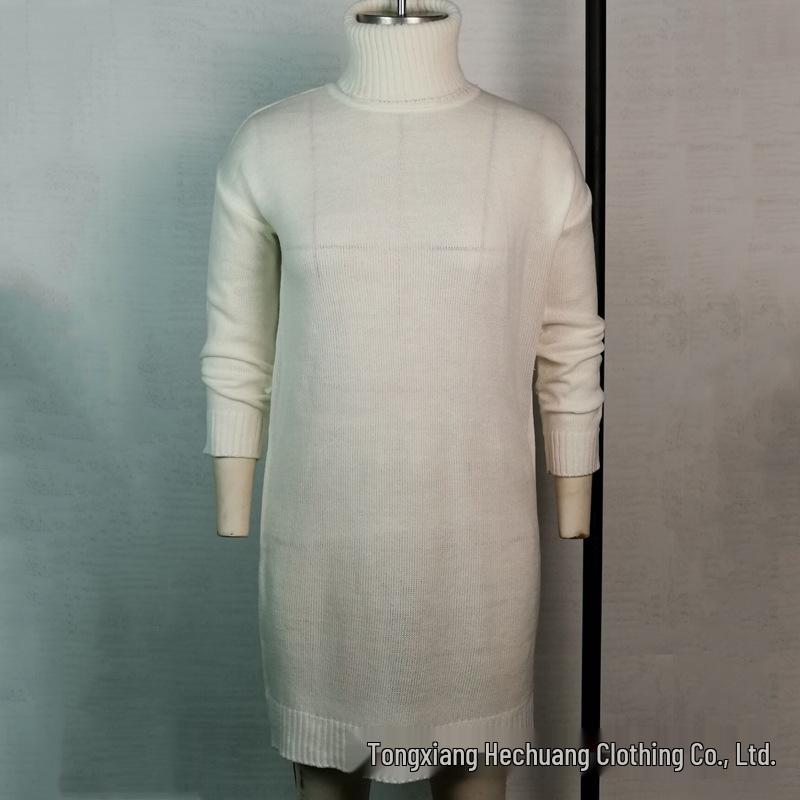2025 European & American Women's High Neck Knitted Sweater Cardigan - Autumn/Winter Fashion