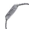 Casio Vintage A168WGG-1BDF Unisex Digital Watch Black Dial Gray Metal Strap