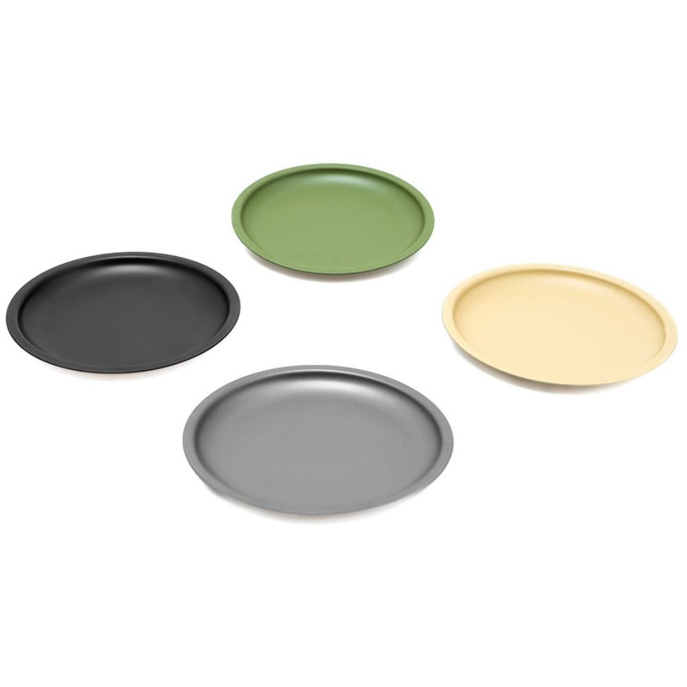 Aluminum Alloy Camping Plate S/M Dining Plate New Outdoor Frying Plate Outdoor Camping