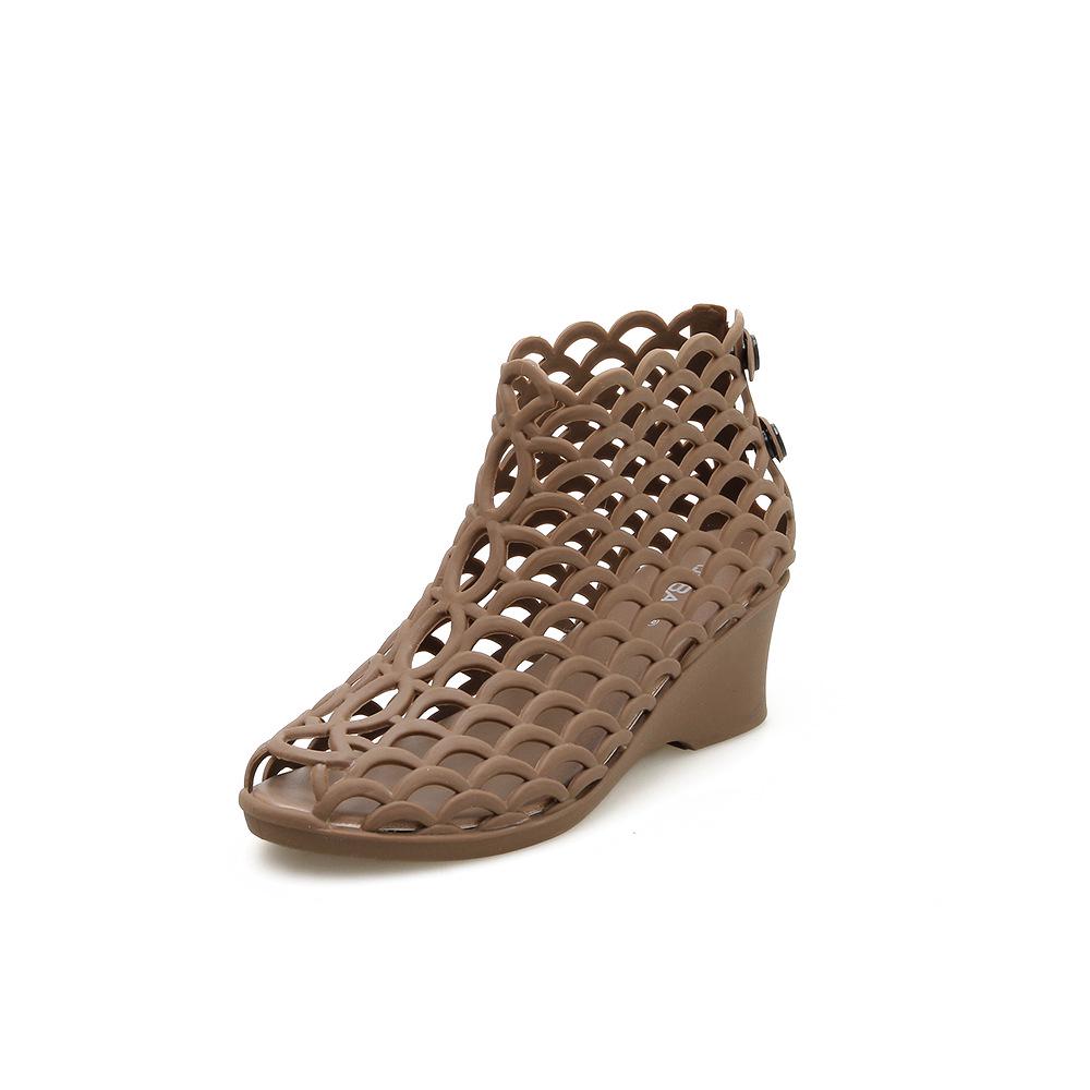 Woman Sandals Comfortable Pumps Ladies Fashion Wedges Female Hollow Out Shoes Women's Footwear Open Toe Casual Chunky Sandal New