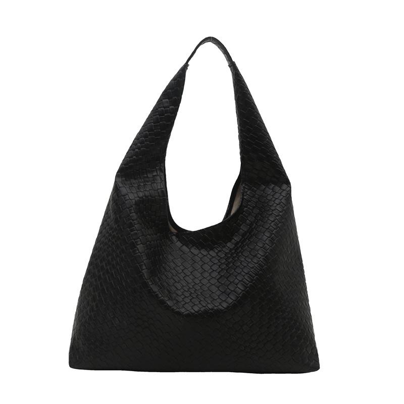 Women's High-Capacity Retro Underarm Tote - 2024 Autumn/Winter Single Shoulder Bag
