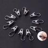 50/100Pcs Multifunctional Metal Stainless Steel Curtain Clips For Hanging Pos Drapes Decor Window Curtain Clamp Accessories