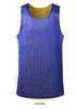 Reversible Mesh Basketball Jersey - Plus Size; Lightweight, Breathable Sports Vest for Training and Competition.