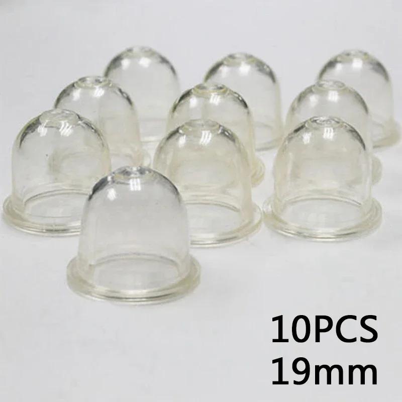 

10pcs 19/22mm Fuel Pump Carburetor Primer Bulb For Chainsaws Blower Trimmer Brushcutter Transparent Fuel Pump