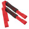 DRESSOOS 2 Pack Car Steering Wheel Red Nylon Car Seat Back Assist Handle Grip