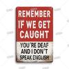 Funny Sarcastic Quote Vintage Retro Metal Tin Signs Man Cave Garage Home Wall Decor
