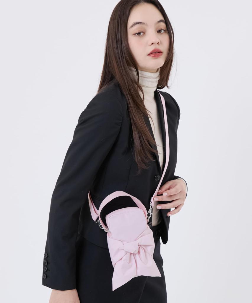 BOW MINI PHONE Bows CROSSBODY/3051/Pink