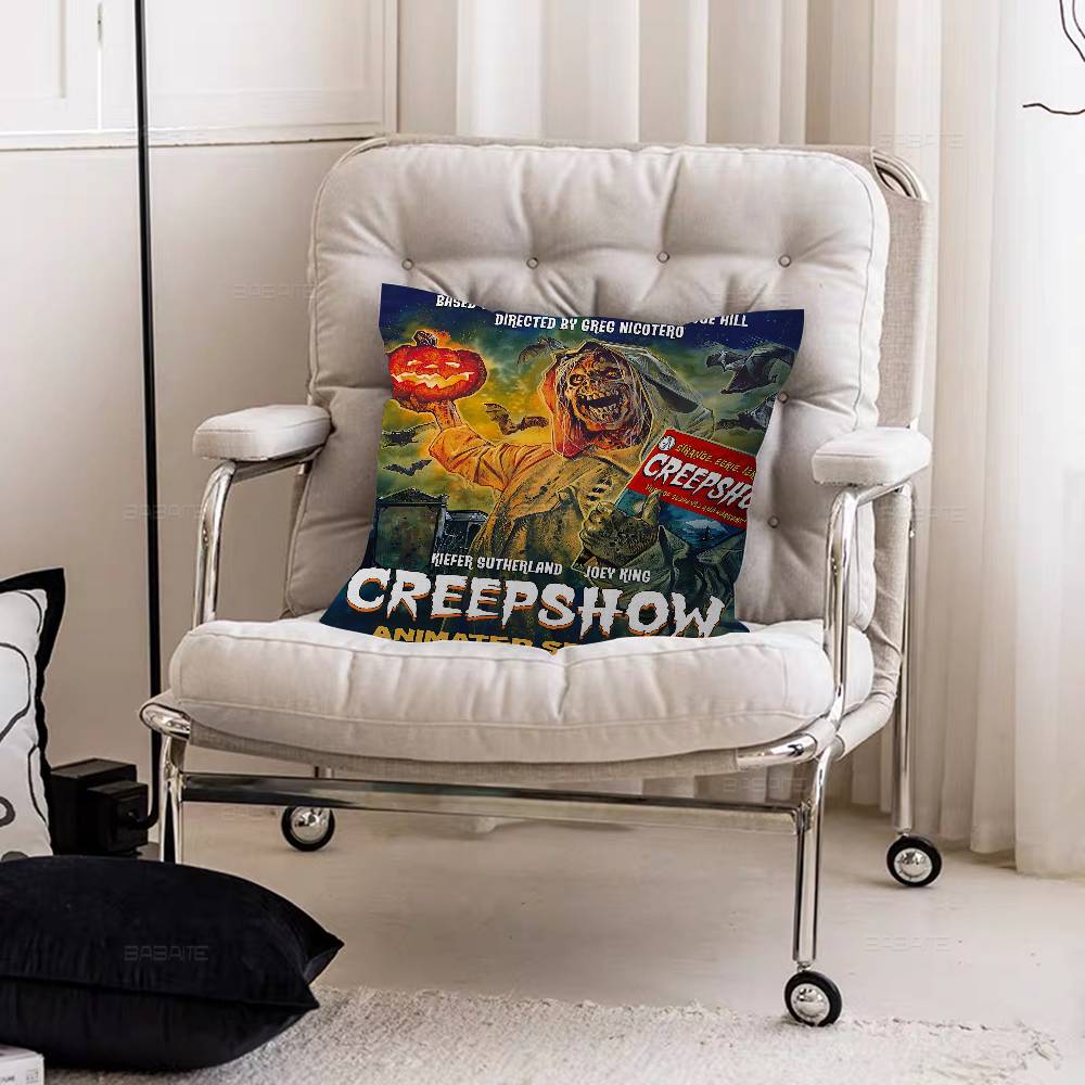 Amine C-Creepshow Personalized Pillow Dust Cover Bedroom Kids Party Decoration Pillowcase Birthday Children Gift