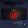 Flamengo Print  Cushion Non-slip Laptop Tablet Big Mousepad XXL Mat Mini PC Playmat With Lock edge