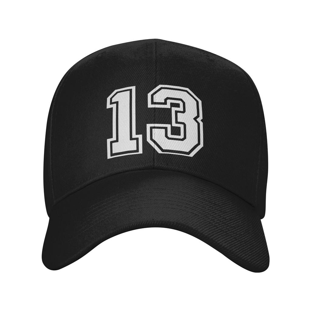Fashion Number Curved Brim Baseball Cap Street Cool Mesh Cap