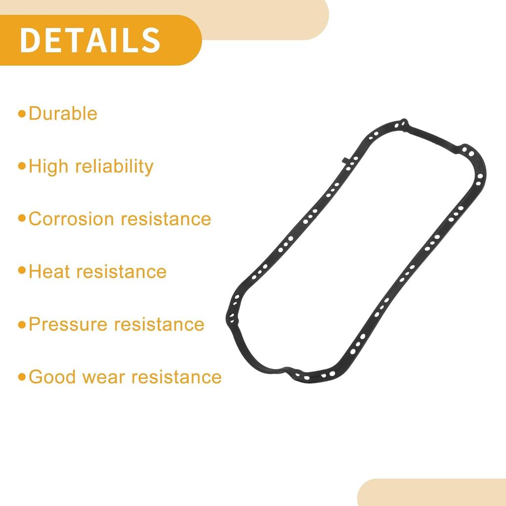 Car Oil Pan Gasket Car Transmission Oil Pan Gasket Engine Oil Pan Gasket Seal No.11251P2A014 for Honda Civic 1996-2005 Good Sealing 1 Pcs