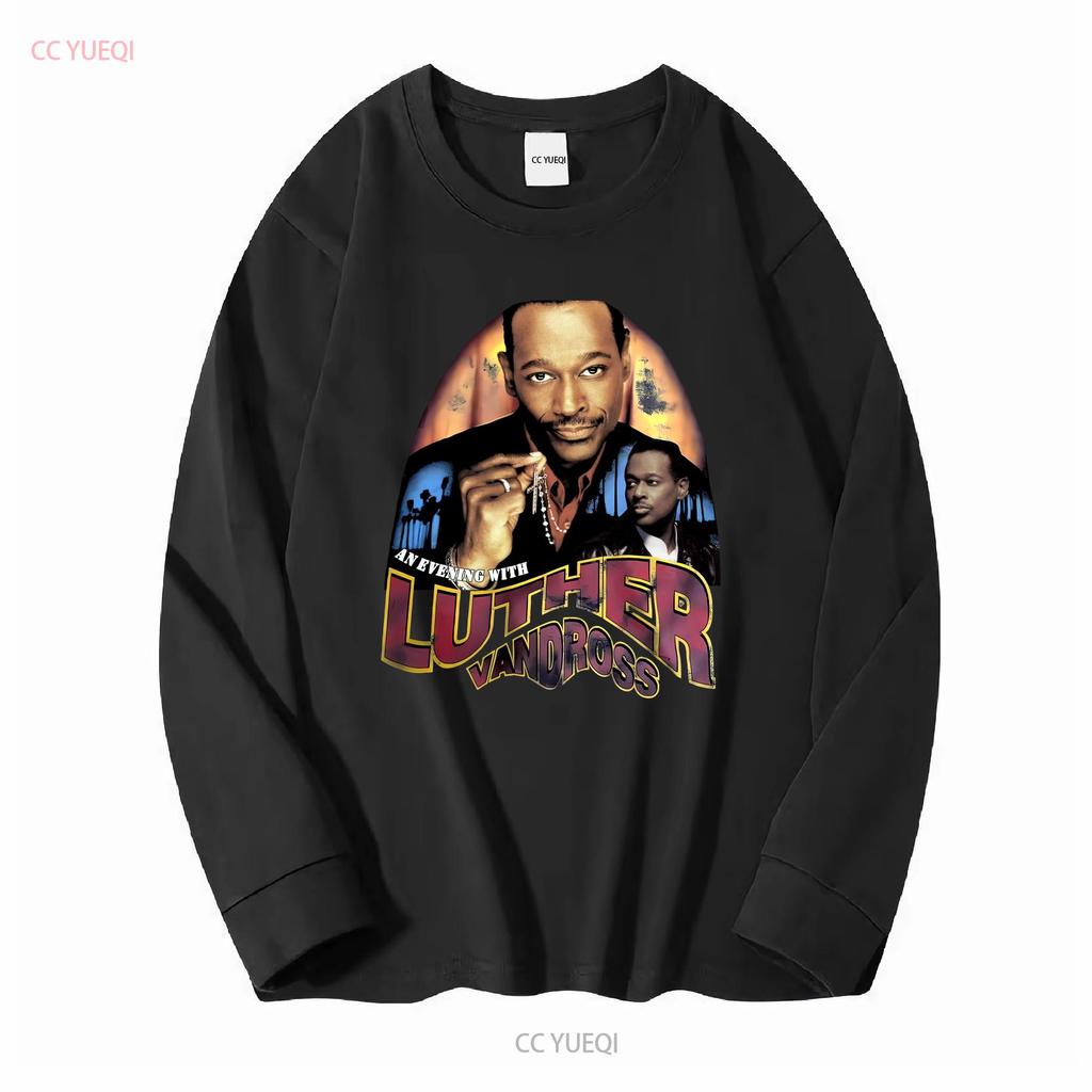 Luther Vandross Bootleg Rap T Shirt Vintage Washed Soft Casual Top For Everyday Wear Stylish Versatile Breathable Graphic