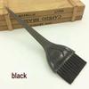 Salon Hair Coloring Brush - Dual Bristle: Firm for Dyeing & Soft for Oil Application.