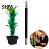 Cosplay Accessories Stick To Flower Magic Trick, Appearing In Pot from Wand, Magician Stage Equipment Up Close Trick Props for Street Performance,