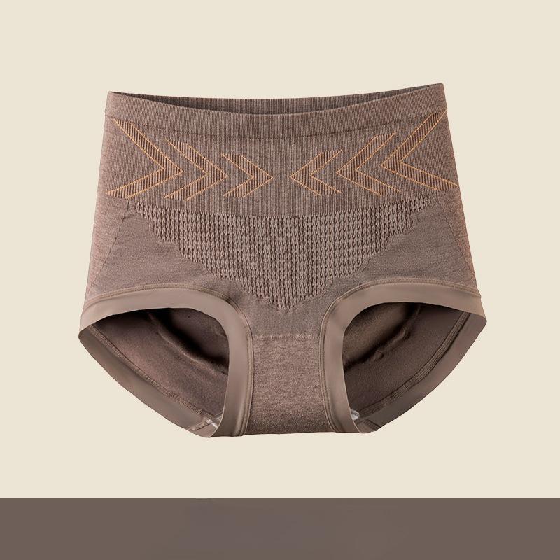 Fashionable High Waist Shaping Hip Lifting Underwear in Large Size Comfortable Soft Skin Friendly Women's Triangle Underwear