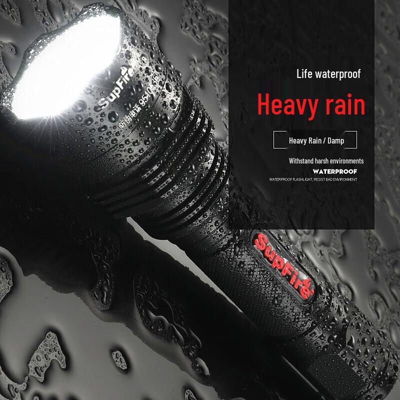 SupFire X8 10W USB Rechargeable LED Flashlight