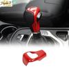 For Jeep Cherokee  2014- ABS Red Interior Gear Lever Shift Knob Covers Trim