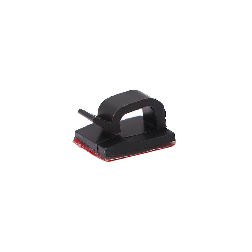 Decoration Self Adhesive Cord Organizer Mini Hooks Cable Clips Light Clamp Wire Holder