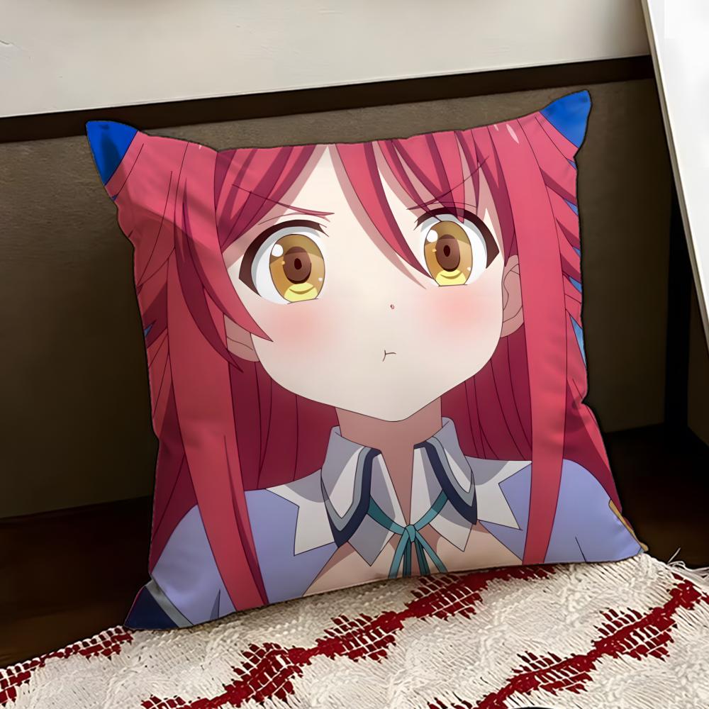 Anime TGDL Cushion Cover Reversible Soft Durable Pillow Cover Home Car MultiScene Use for Daily Comfort