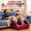 Forward & Reverse Kneading Foot Massager, Electric Heated Foot Massage Machine for Home