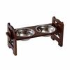 Elevated Pet Feeder with Stainless-Steel Bowls Sturdy for Dogs, Pets