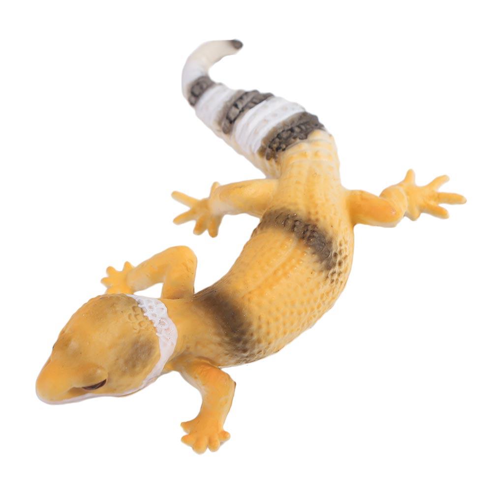 Accesorios de Broma de Gecko Figuras de Lagarto Simulación Figuras de Animales Juguetes de Cognición Lagartos Modelo de Acción Juegos Familiares Juguete de Figura de Gecko