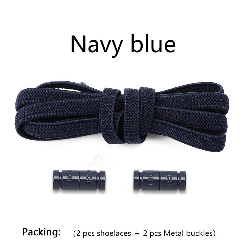 New Elastic Laces Sneakers Capsule Lock Boots Shoelaces Without ties Kids Adult No Tie Shoe laces Flat Rubber Shoelace for Shoes