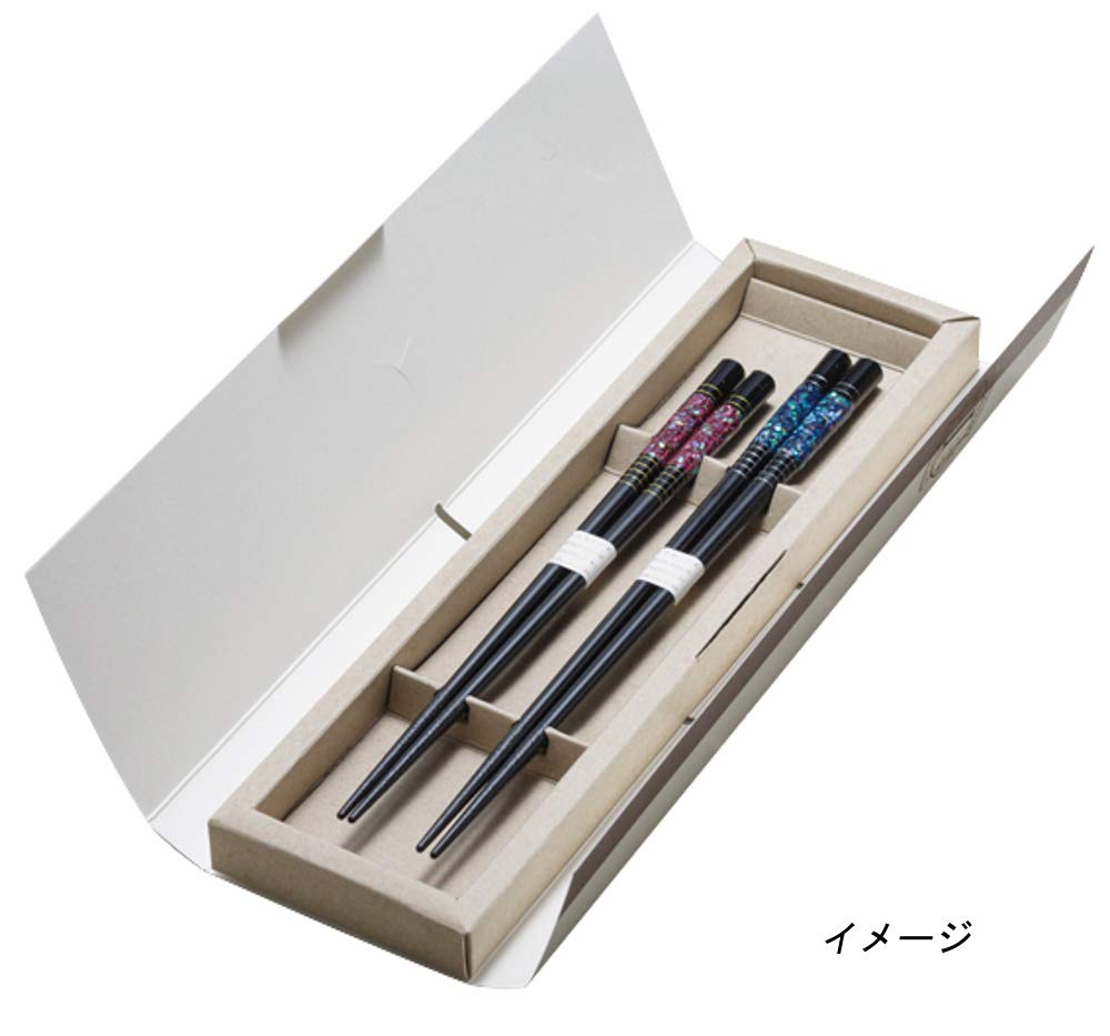 Ishida Chopstick Gift Box for 2 28 x x 2 cm Japanese-made pairs, 7.8