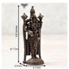 3.5-Inch Handmade Copper Balaji Idol – Patina Antique Finish,