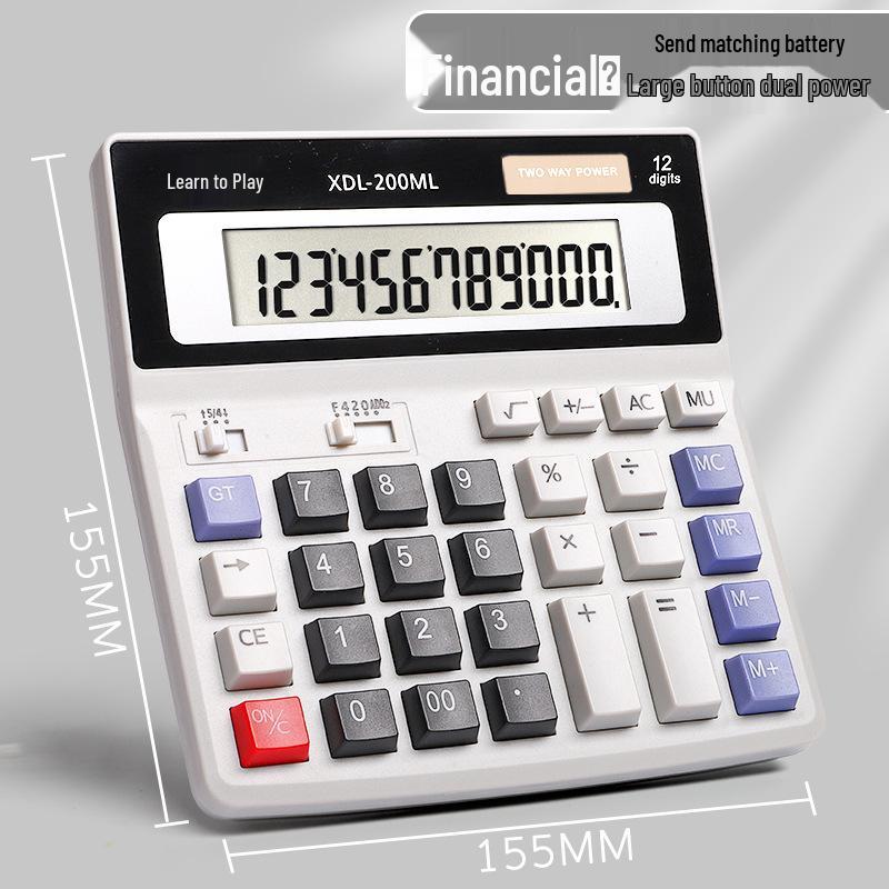 Large Financial Accounting Office Calculator