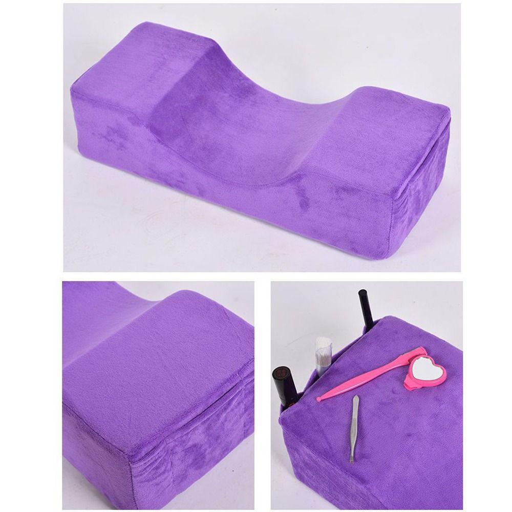 with Pocket Grafting Lash Head Cushion Detachable Cover Lash Pillow Neck Support  Beauty Salon