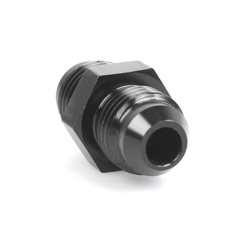 Automotive Oil Cooler Hose Male Thread Connector Adapter Aluminum Alloy Hose Connector Oil Cooler Reducer AN4-AN12