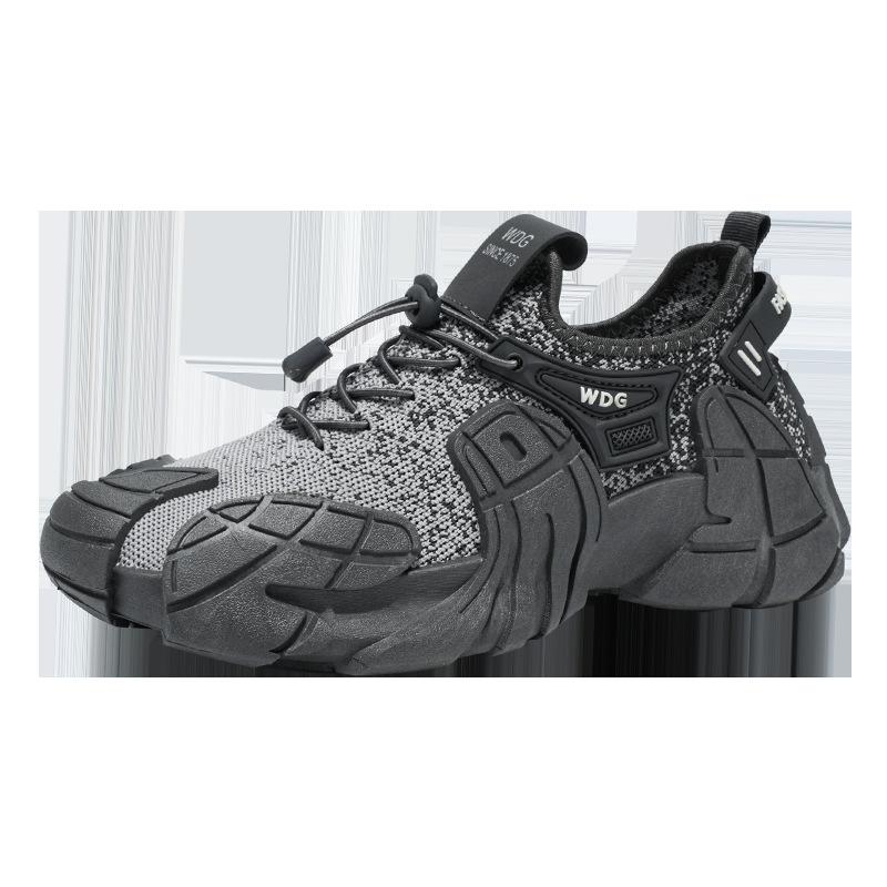 Schuhe neue Sommer atmungsaktive Mesh Lazy Shoes Outdoor Sport und Freizeit Plateau Socken Schuhe