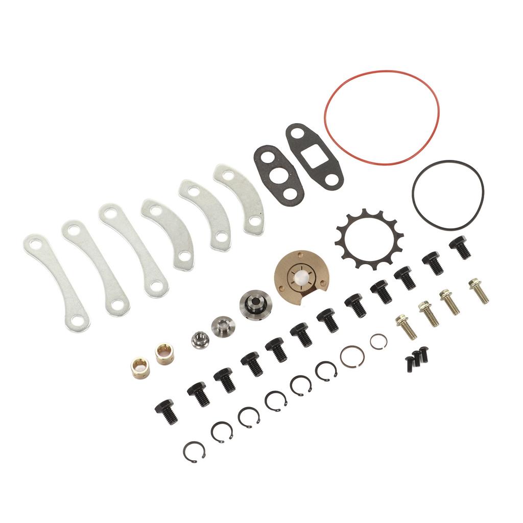 44pcs Standard Shaft Turbo Repair Kit Stable Performance Metal Alloy for T3 T4 T04E T04B Turbo Charger