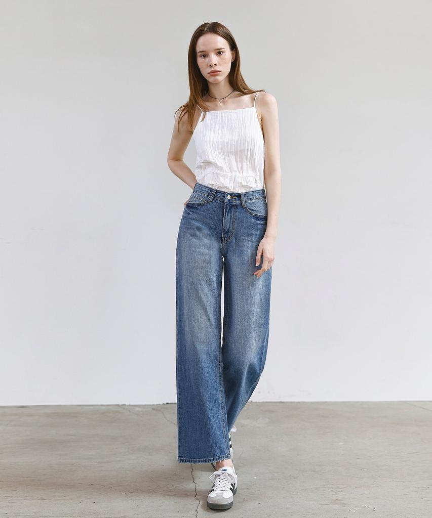 HYFVE Wide Straight Fit Denim Pants