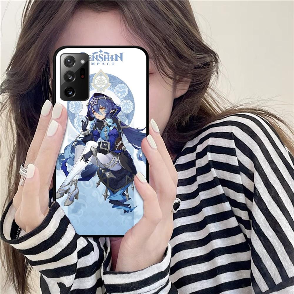 Genshin Impact Furina Phone Case For Samsung Note 8 9 10 20 Pro Plus Lite M 10 11 20 30 21 31 51 A 21 22 42 02 03