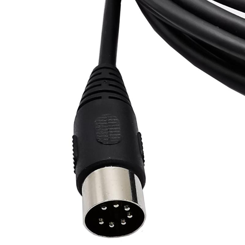 DIN 7-Pin Stecker auf Stecker Kabel Din7Pin Audiokabel Für Stereoanlagen Und Controller DIN7PIN Anschlusskabel 1m/39.37inch
