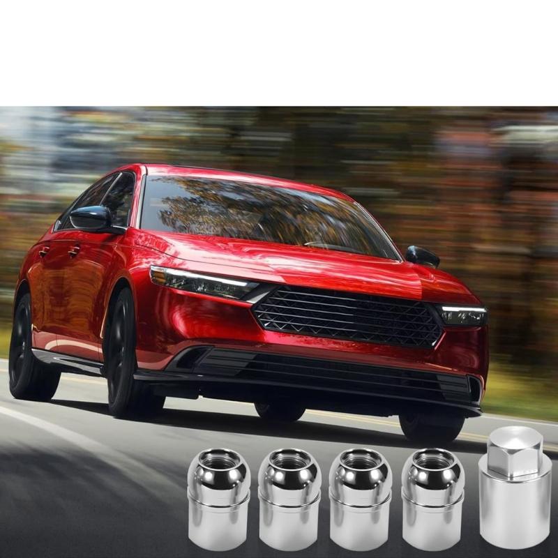 Car High Security Alloy Wheel Lock Lug Nuts Anti Theft Protection Easy Installation 08W42SNA101 08181SF0A2AH 08W42SNA100