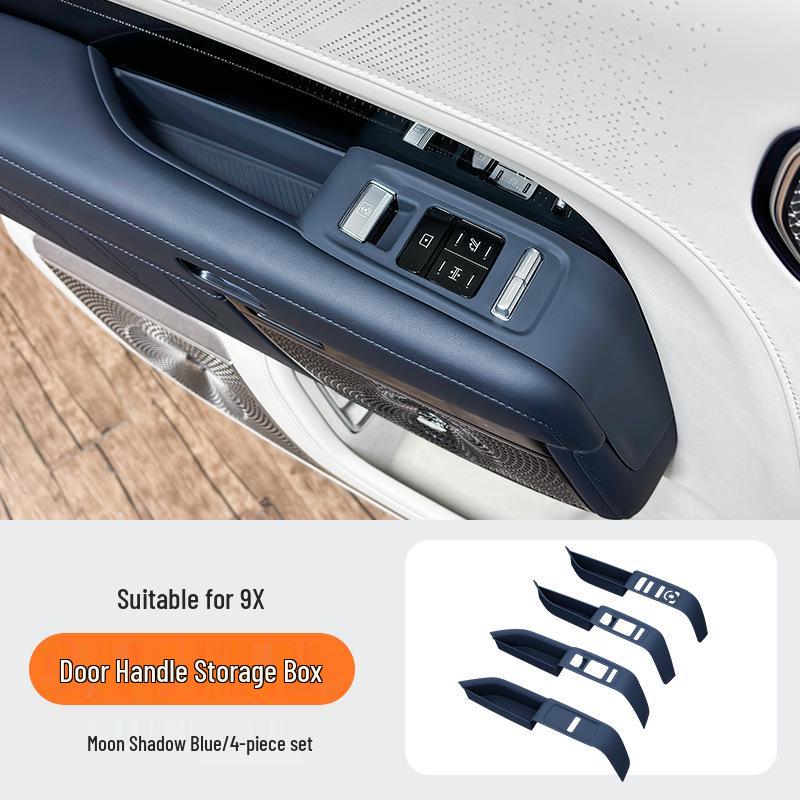 Zeekr 9X Car Door Handle Storage & Control Panel Silicone Accessories