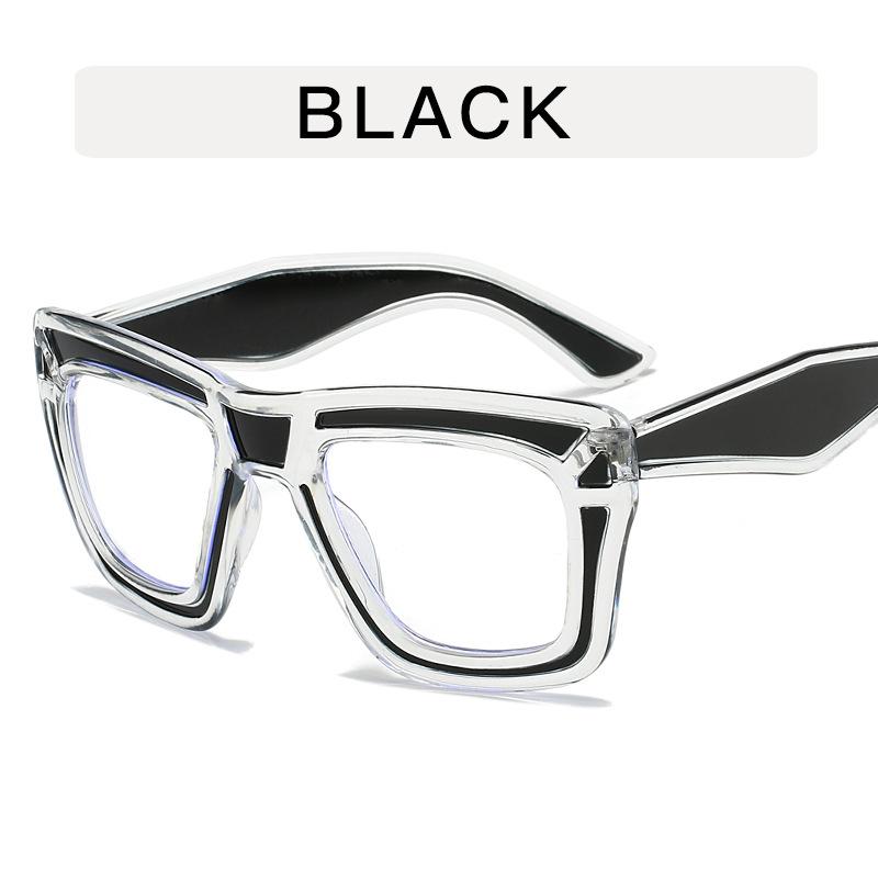 

Fashion Trendy Eyeglass Frames European American Stylish Women s Glasses Blue Light Blocking Decorative Glass