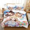 The Pet Girl of Sakurasou Bedding Set Single Twin Full Queen King Size Bed Set Adult Kid Bedroom Duvet Cover Sets 3D Anime Bed